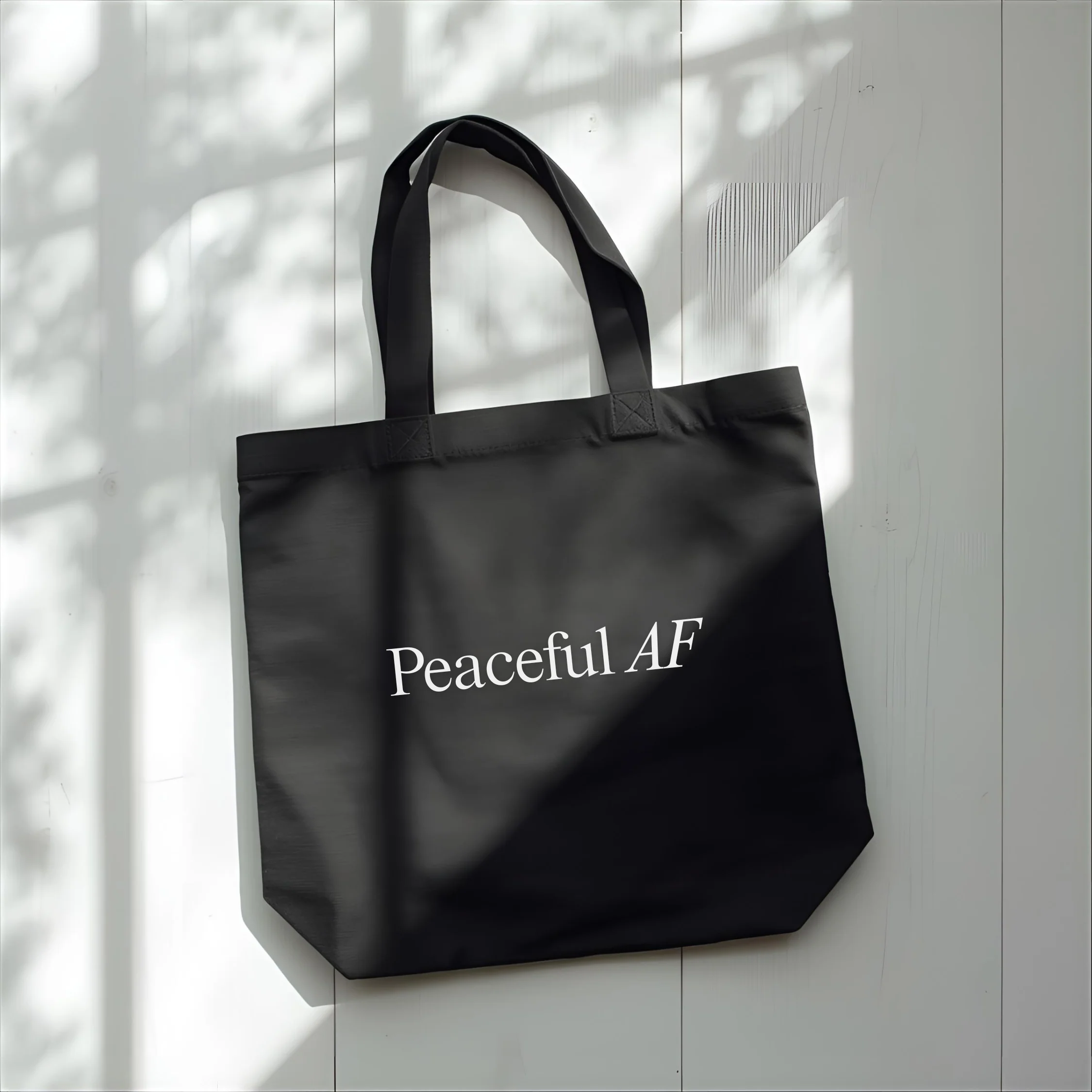 Peaceful AF Tote Bag - Image 5